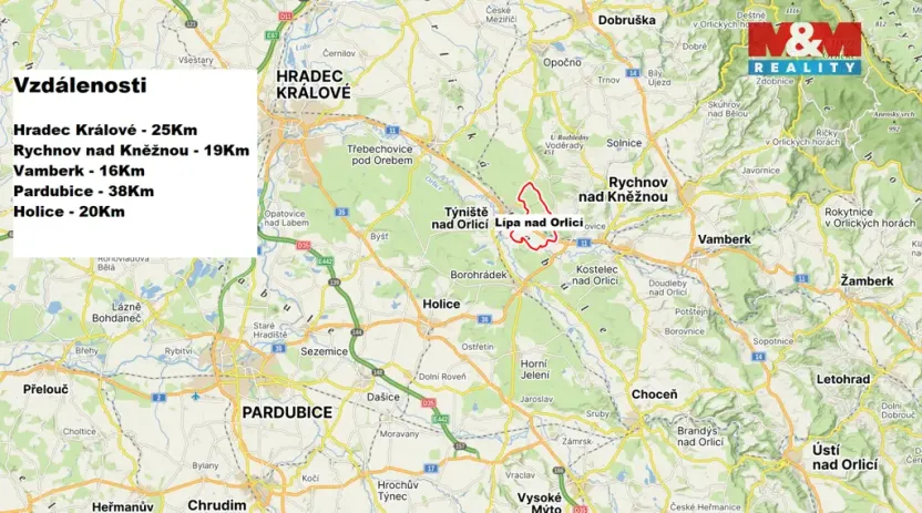 Prodej rodinného domu, Lípa nad Orlicí, 163 m2