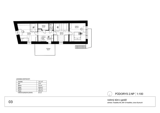 Prodej rodinného domu, Hradištko, 241 m2