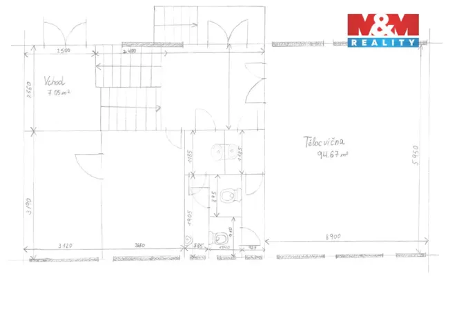 Prodej obchodního prostoru, Hradec Králové - Pražské Předměstí, Seydlerova, 195 m2