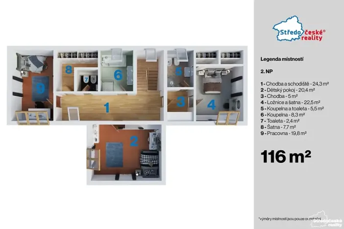 Prodej vily, Brandýs nad Labem-Stará Boleslav, Na Ladech, 230 m2