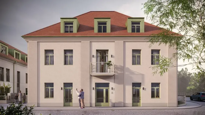 Prodej bytu 1+kk, Brandýs nad Labem-Stará Boleslav - Stará Boleslav, Nábřeží, 36 m2