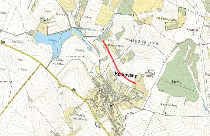 Prodej pole, Borkovany, 8808 m2