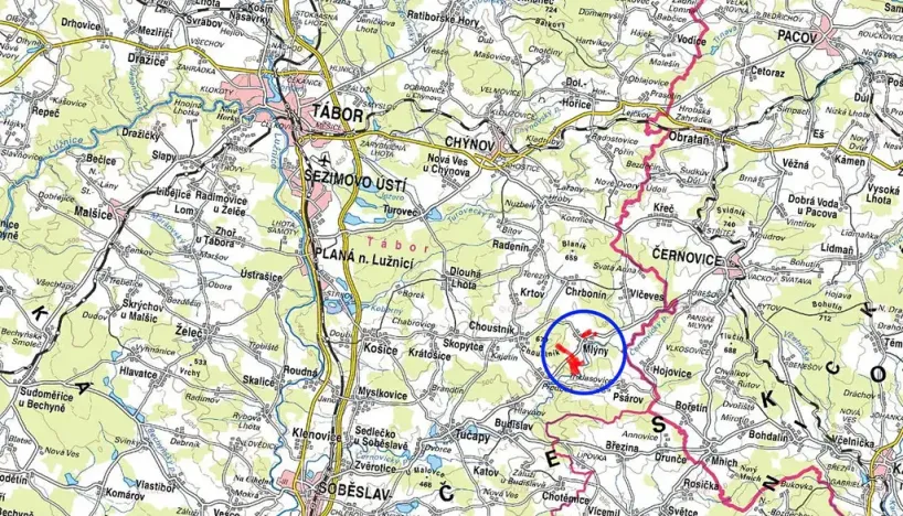 Prodej pole, Mlýny, 27546 m2