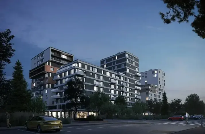 Pronájem bytu 1+kk, Praha - Stodůlky, Hábova, 40 m2