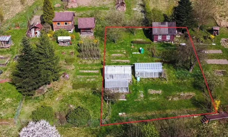 Prodej zahrady, Tanvald, Popelnická, 644 m2