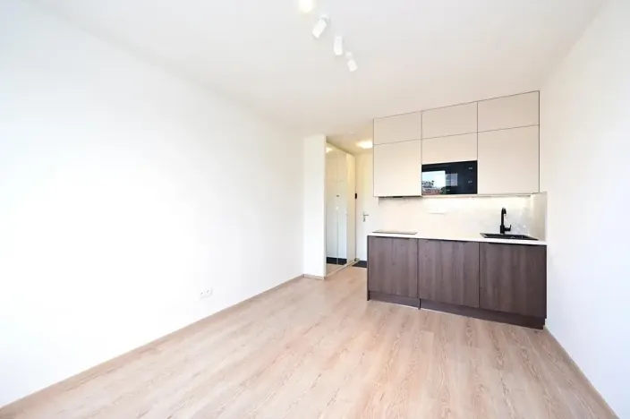 Pronájem bytu 1+kk, Praha - Vršovice, Kubánské náměstí, 19 m2