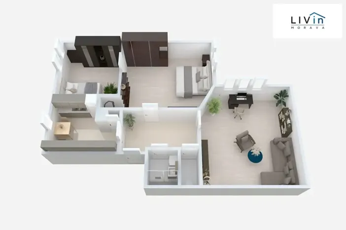 Pronájem bytu 3+1, Olomouc, Jiráskova, 85 m2