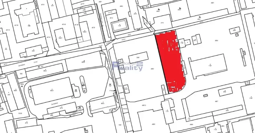 Pronájem komerčního pozemku, Hradec Králové, 1500 m2