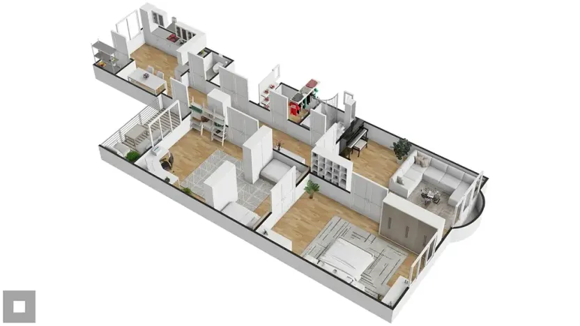 Prodej bytu 3+1, Brno, Hlinky, 116 m2