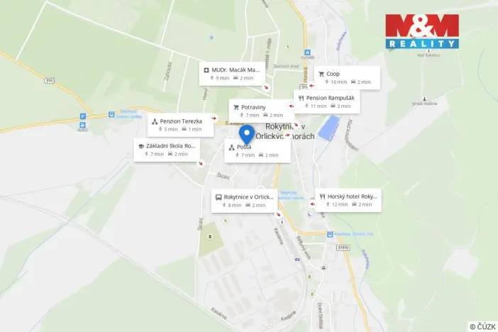 Prodej bytu 3+1, Rokytnice v Orlických horách, U Nádraží, 66 m2