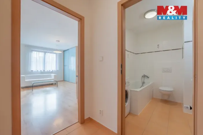 Pronájem bytu 1+kk, Praha - Braník, Na vinohradu, 34 m2