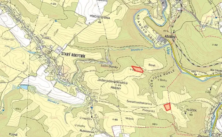 Prodej pole, Trutnov, 26981 m2