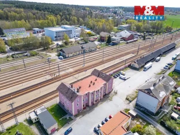 Prodej činžovního domu, Veselí nad Lužnicí - Veselí nad Lužnicí II, Nádražní, 1121 m2