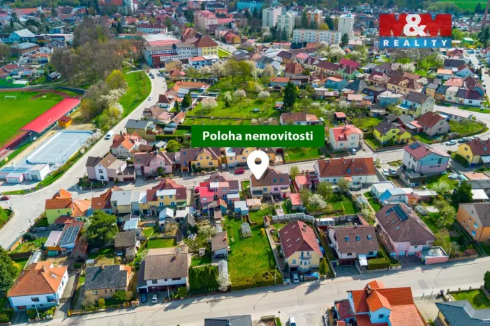 Prodej rodinného domu, Dačice - Dačice V, Husova, 56 m2