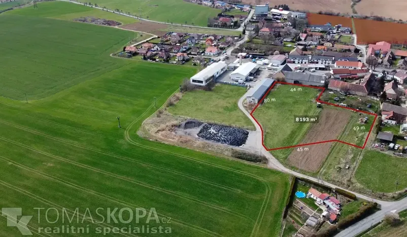 Prodej pozemku pro bydlení, Vysoký Újezd, 8316 m2