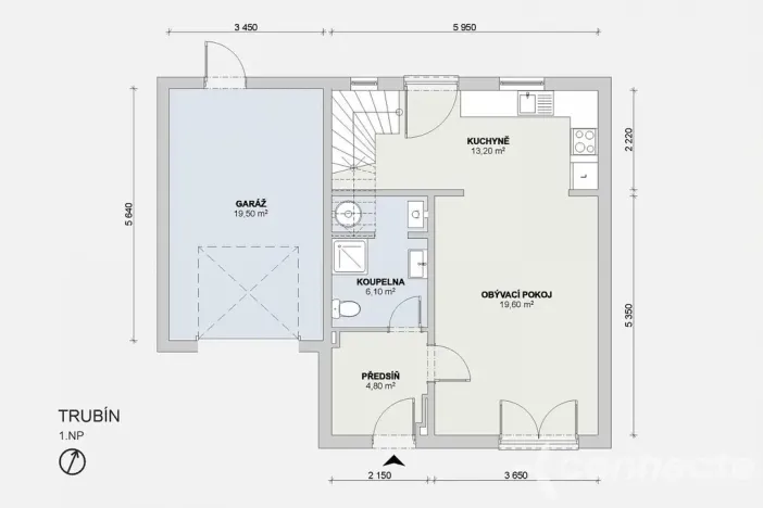 Prodej rodinného domu, Trubín, Na Vyhlídce, 121 m2