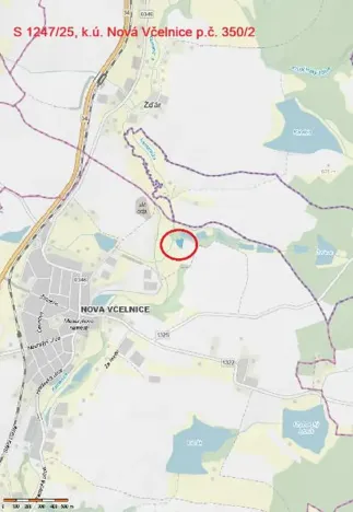 Prodej lesa, Nová Včelnice, 2797 m2