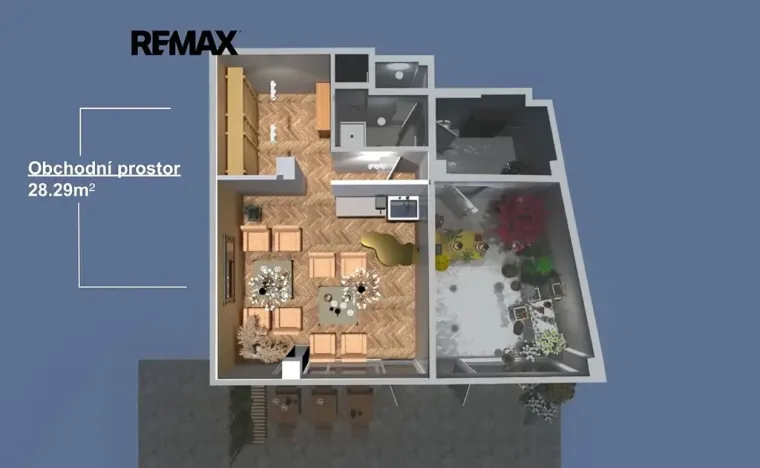 Pronájem obchodního prostoru, Praha - Vinohrady, Vinohradská, 20 m2