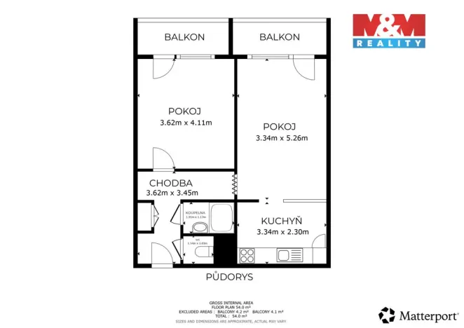 Prodej atypického bytu, Ostrava - Bělský Les, Bohumíra Četyny, 52 m2