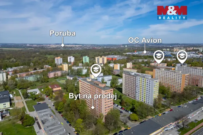 Prodej bytu 2+1, Ostrava - Zábřeh, Výškovická, 57 m2