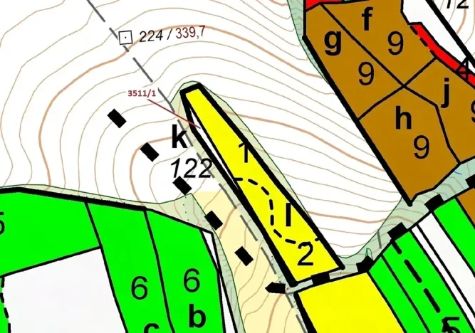 Dražba lesa, Bojkovice, 420 m2