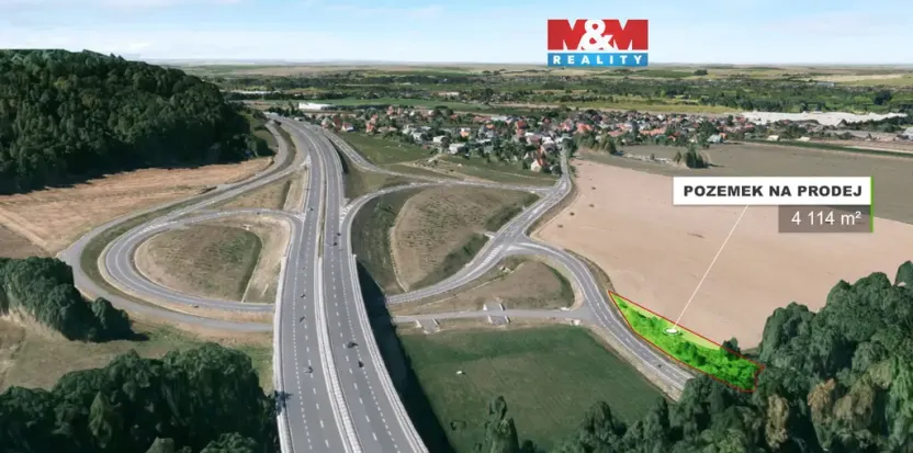 Prodej pole, Mokré Lazce, 4114 m2