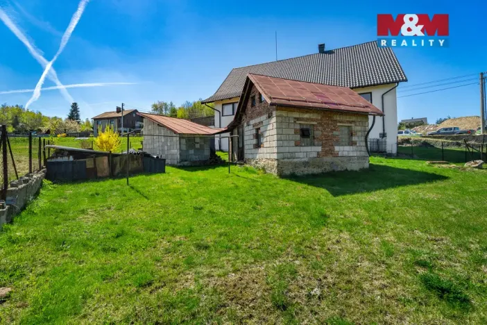 Prodej rodinného domu, Jílové u Držkova, 180 m2