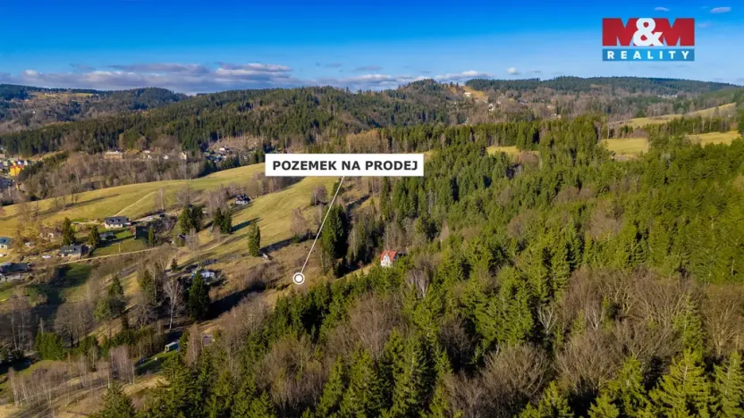 Prodej louky, Janov nad Nisou - Loučná nad Nisou, 6847 m2