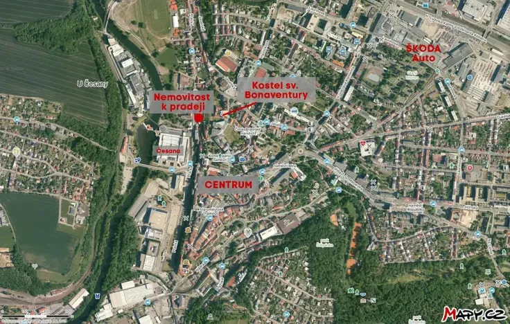 Prodej kanceláře, Mladá Boleslav, Ptácká, 305 m2
