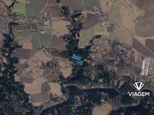 Prodej podílu lesa, Tábor, 11221 m2