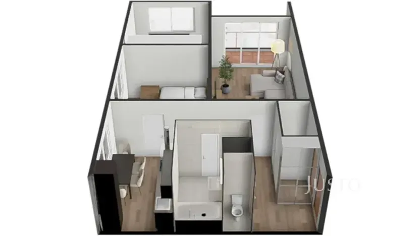Prodej bytu 3+1, Bavorov, Na Sídlišti, 70 m2