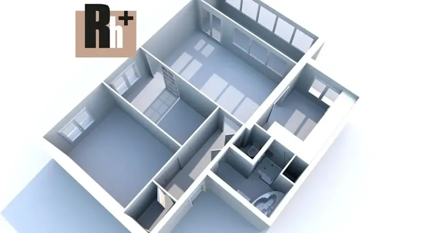 Prodej bytu 3+1, Ostrava, Mojmírovců, 67 m2