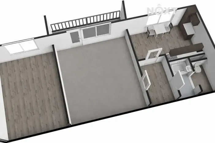 Prodej bytu 2+1, Rožnov pod Radhoštěm, Vítězná, 44 m2