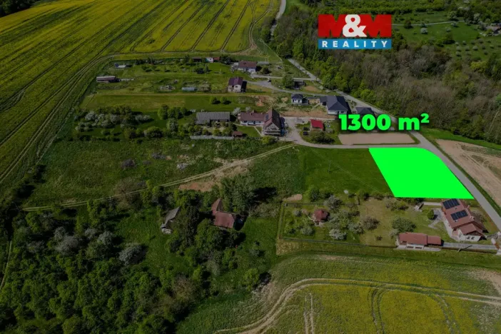 Prodej pozemku pro bydlení, Halenkovice, 1300 m2