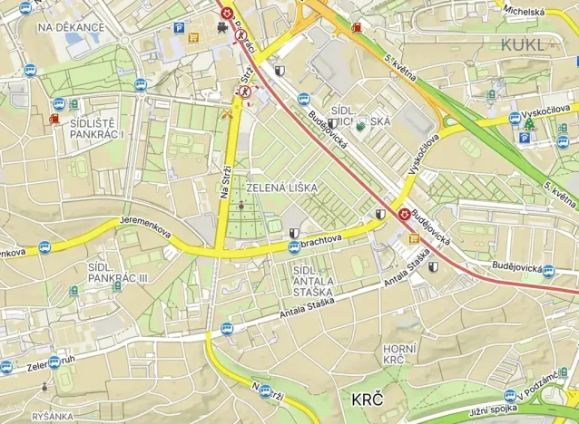 Prodej bytu 3+1, Praha - Krč, Panuškova, 76 m2