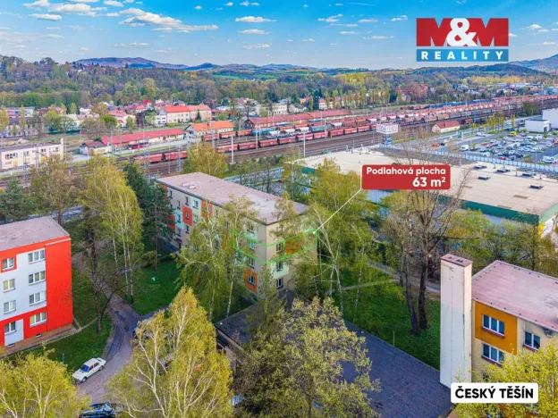 Prodej bytu 3+1, Český Těšín, U Mlékárny, 63 m2