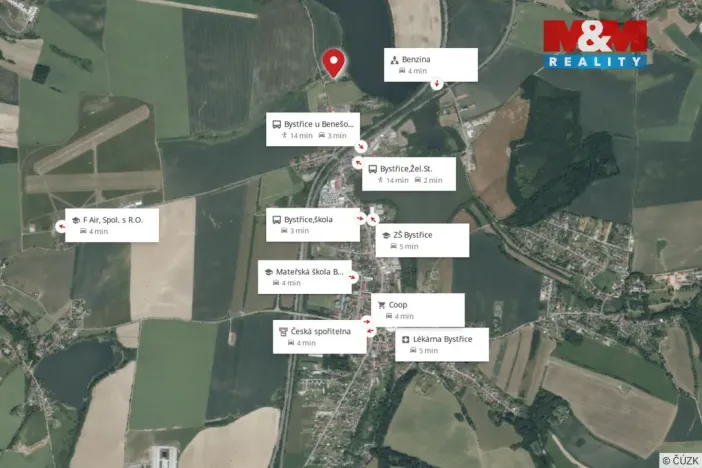 Prodej pozemku pro bydlení, Bystřice, 819 m2