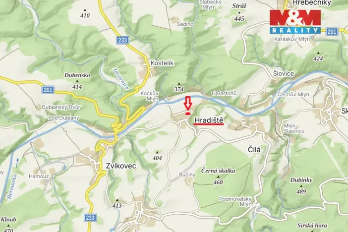Prodej pozemku pro bydlení, Hradiště, 3518 m2