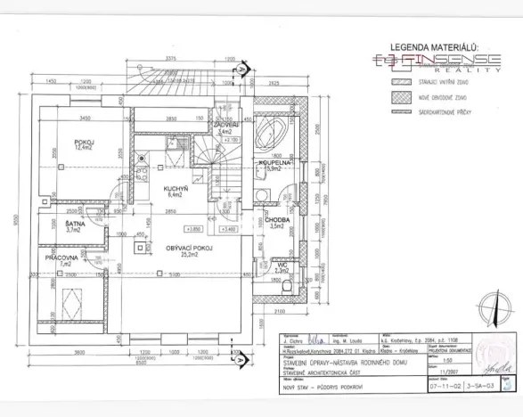 Prodej rodinného domu, Kladno, Korychova, 98 m2