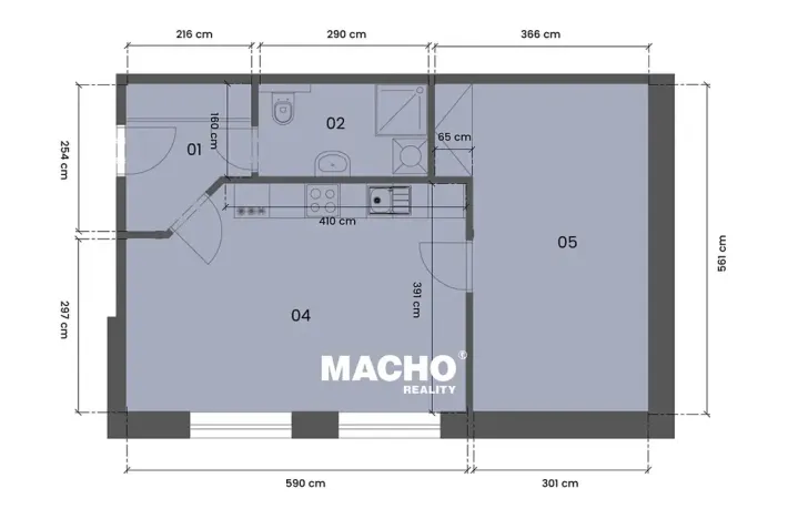 Prodej bytu 2+kk, Soběslav, Jiráskova, 49 m2