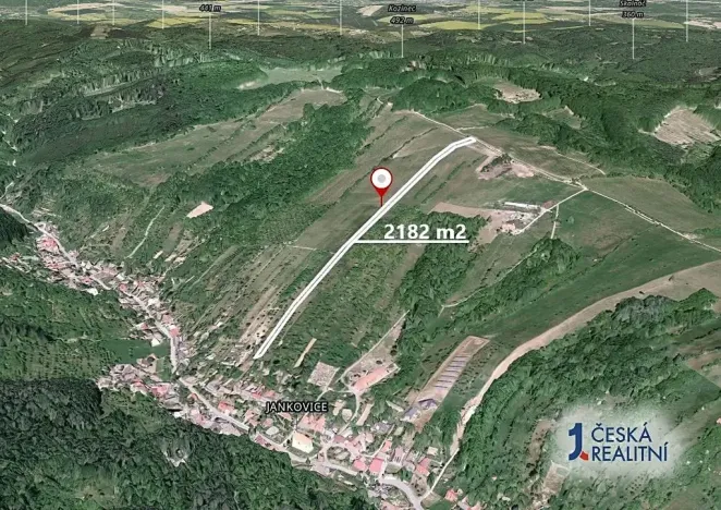 Prodej zahrady, Jankovice, 2182 m2