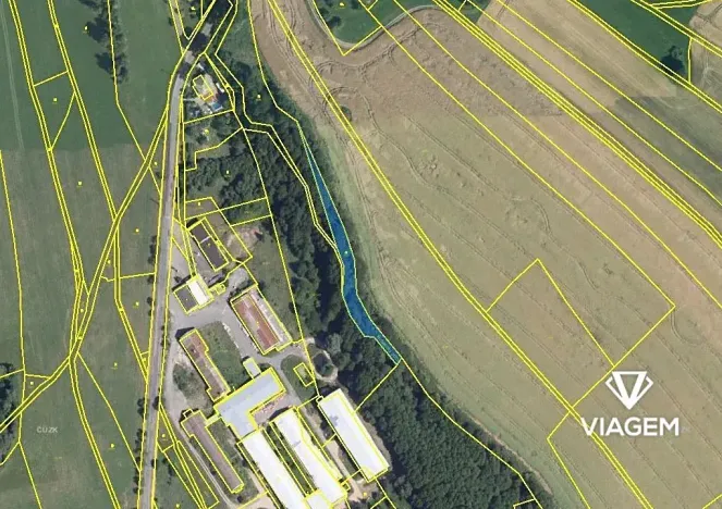 Prodej podílu lesa, Proseč, 522 m2
