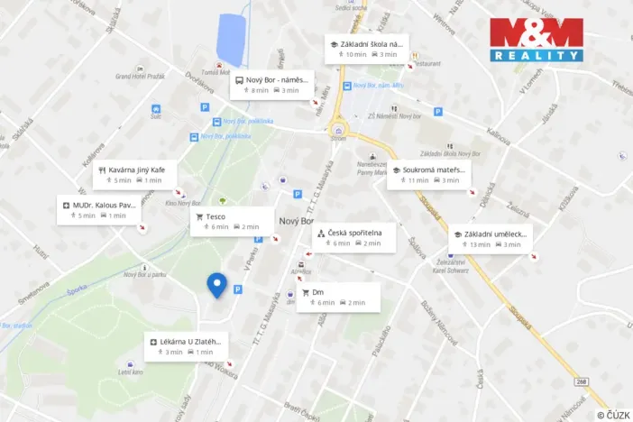 Prodej bytu 1+kk, Nový Bor, Wolkerova, 27 m2