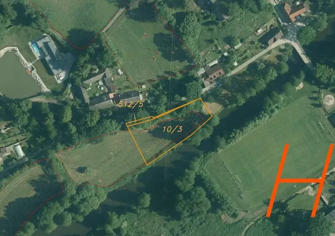 Prodej pozemku, Jindřichův Hradec - Horní Žďár, 2499 m2