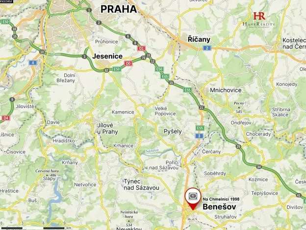 Pronájem bytu 2+1, Benešov, Na Chmelnici, 63 m2