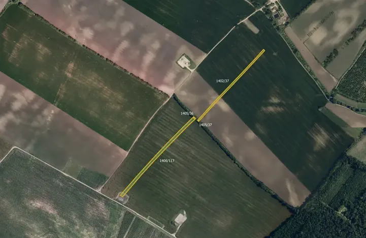Prodej pole, Starý Poddvorov, 7861 m2