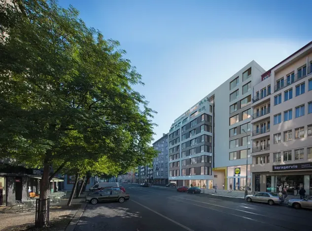Pronájem obchodního prostoru, Praha - Karlín, Sokolovská, 210 m2