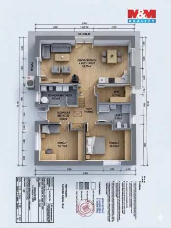 Prodej rodinného domu, Dražeň, 92 m2