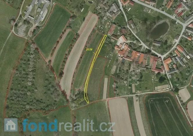 Prodej pozemku, Horní Pěna - Malíkov nad Nežárkou, 1083 m2