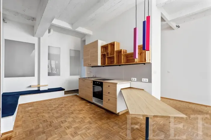 Pronájem bytu 2+kk, Praha - Holešovice, Jateční, 56 m2